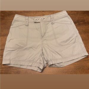 St. John's Bay Women's Beige Cargo Shorts